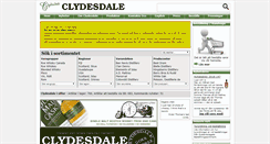 Desktop Screenshot of clydesdale.se