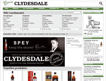 Tablet Screenshot of clydesdale.se